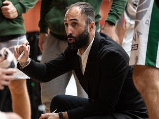 Hlavný tréner MBK Baník Handlová Nenad Miloševič