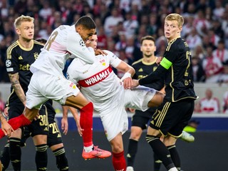 Fotka zo zápasu VfB Stuttgart
- AC Sparta Praha.