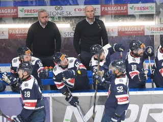 Hokejisti HC Slovan Bratislava.