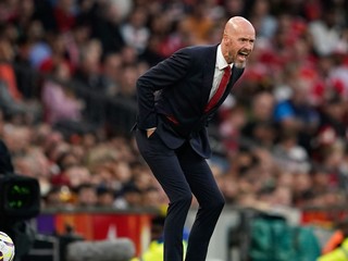 Tréner Erik ten Hag.