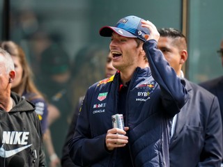 Max Verstappen z Red Bull Racing pred Veľkou cenou Mexika 2024.