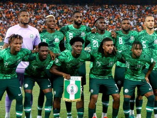 Futbalisti Nigérie. 