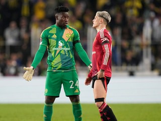 Andre Onana a Alejandro Garnacho. 