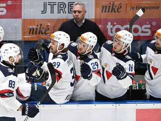 Hokejisti HC Slovan Bratislava.