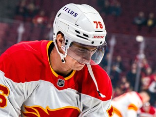 Martin Pospíšil v zápase Montreal - Calgary