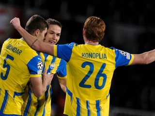 Futbalisti ukrajinského klubu Šachtar Doneck.