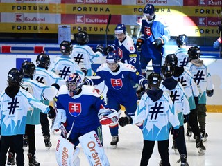 Slovenskí hokejisti na turnaji Vianočný Kaufland Cup 2024 v Poprade.