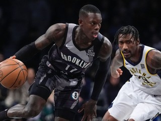 Dennis Schröder v drese Brooklyn Nets