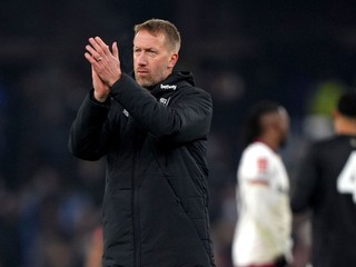 Graham Potter po zápase Aston Villa - West Ham.