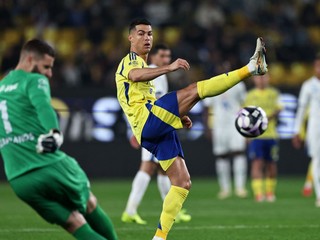 Cristiano Ronaldo v drese Al-Nassr FC.