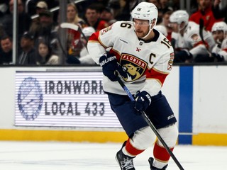 Aleksander Barkov v drese Florida Panthers.