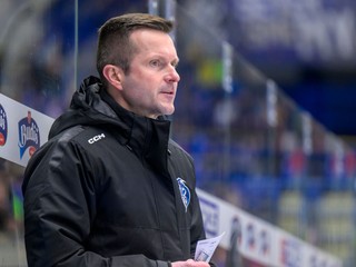 Hlavný tréner Popradu Ján Šimko.