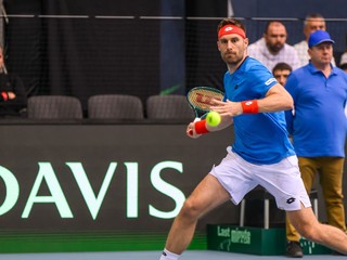 Slovenský tenista Norbert Gombos.