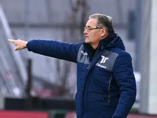 Na snímke hlavný tréner AS Trenčín Ivan Galád.