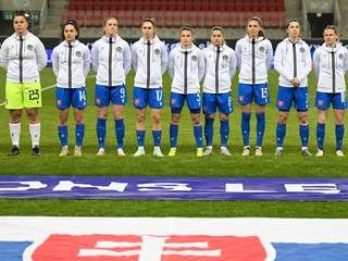 Slovenské futbalistky.