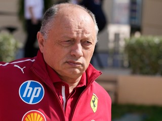 Šéf tímu Ferrari Frederic Vasseur.