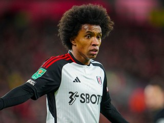 Willian v drese Fulham FC v januári 2024.