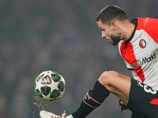 Dávid Hancko v drese Feyenoord Rotterdam.