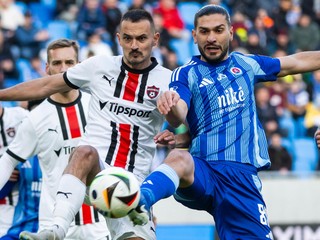 Fotka zo zápasu ŠK Slovan Bratislava – FC Spartak Trnava.