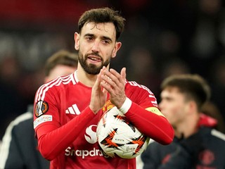 Futbalista Manchestru United Bruno.