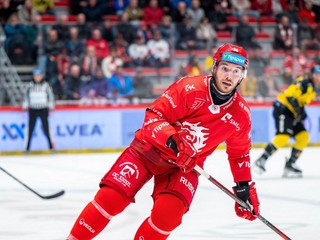 Marko Daňo v drese HC Oceláři Třinec.