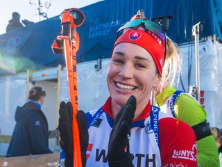 Slovenská biatlonistka Paulína Bátovská Fialková. 