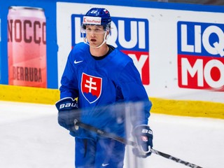 Hokejový reprezentant SR Samuel Kňažko.