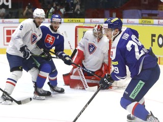 Michal Ivan v zápase Slovensko - Francúzsko v príprave na MS v hokeji 2025.