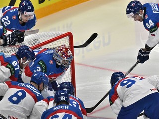 Slovenskí hokejisti pred zápasom Slovensko - Rakúsko v skupine A na MS v hokeji 2025.