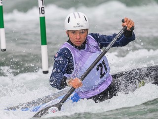 Slovenská vodná slalomárka Emanuela Luknárová.