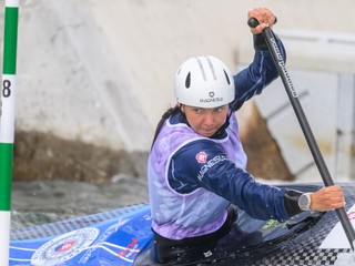 Slovenská vodná slalomárka Emanuela Luknárová.