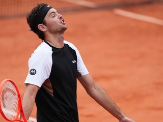 Taylor Fritz na Roland Garros 2025.