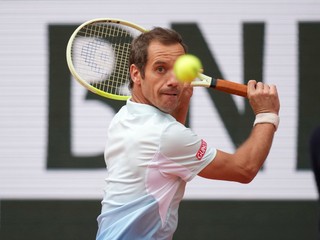 Richard Gasquet na Roland Garros 2025.