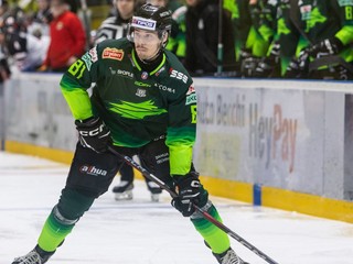 Hokejisti DOXXbet Vlci Žilina Erik Rajnoha.