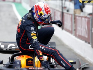 Max Verstappen (Red Bull) počas víkendu VC Španielska. 