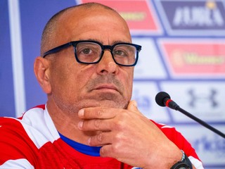 Tréner futbalovej reprezentácie SR Francesco Calzona.