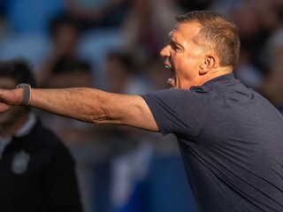 Tréner futbalistov Slovenska U21 Jaroslav Kentoš.