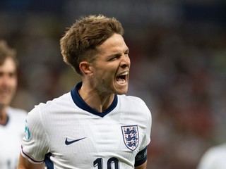 Kapitán Anglicka James McAtee.