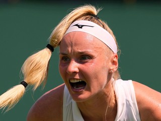 Slovenská tenistka Rebecca Šramková. 