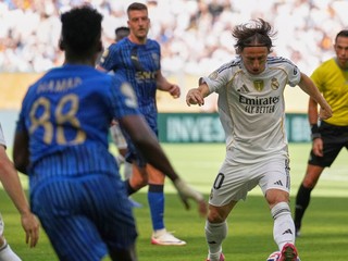 Luka Modrič v zápase Real Madrid - Al-Hilal