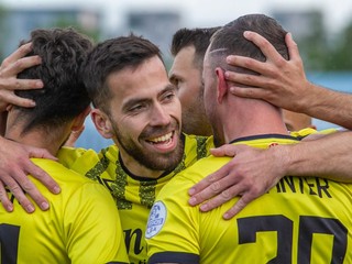 Futbalisti Interu Bratislava.