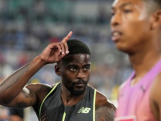 Trayvon Bromell. 