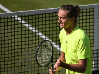 Alexander Zverev na turnaji ATP Stuttgart 2025.