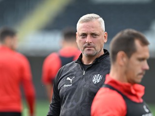 Tréner Trnavy Michal Ščasný.