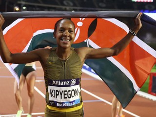 Kenská atlétka Faith Kipyegonová