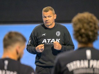 Hlavný tréner Tatrana Prešov Radoslav Antl.