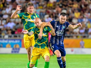 Fotka zo zápasu FC Košice - FC Neman Grodno.
