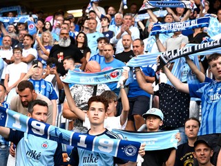 Radosť fanúšikov Slovana.