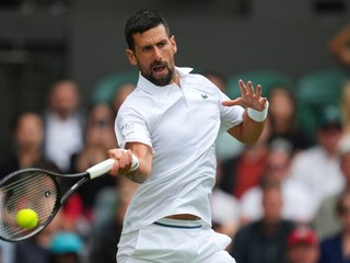Srbský tenista Novak Djokovič.