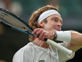 Ruský tenista Andrej Rubľov.